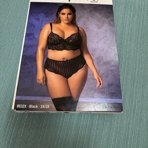 Chic Black Lace Bra by [Brand]